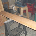 The 5/4 cherry that will be the table tops and stretchers.
