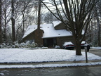 Our house in the snow - 2009.