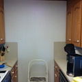 Wallpaper in the kitchen is removed!