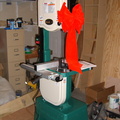 My new bandsaw that Jill gave me for Christmas!!