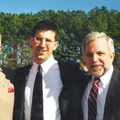 Me, grandad, and dad at my graduation in 1997