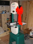 My new bandsaw that Jill gave me for Christmas!!